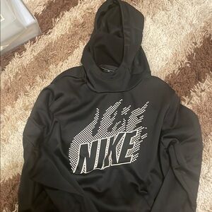 Nike Black Graphic Hoodie